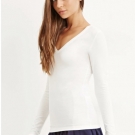 Long Sleeve V-Neck Tee